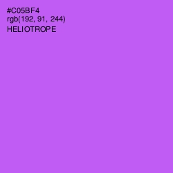 #C05BF4 - Heliotrope Color Image