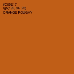 #C05E17 - Orange Roughy Color Image