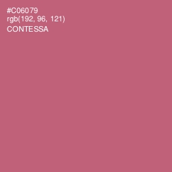 #C06079 - Contessa Color Image