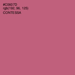 #C0607D - Contessa Color Image