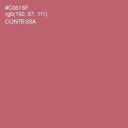 #C0616F - Contessa Color Image