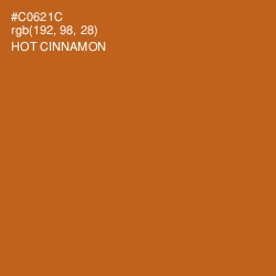 #C0621C - Hot Cinnamon Color Image