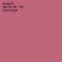 #C0637C - Contessa Color Image