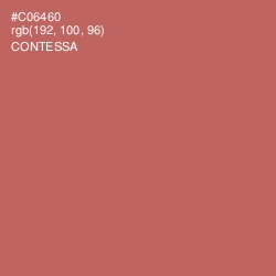 #C06460 - Contessa Color Image