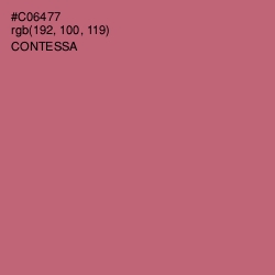 #C06477 - Contessa Color Image