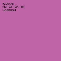 #C064A8 - Hopbush Color Image