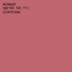 #C0666F - Contessa Color Image