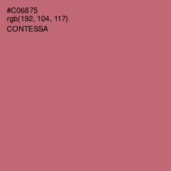 #C06875 - Contessa Color Image