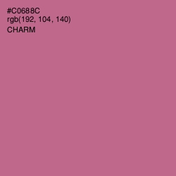 #C0688C - Charm Color Image