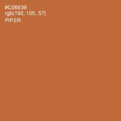 #C06939 - Piper Color Image