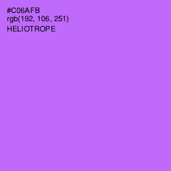 #C06AFB - Heliotrope Color Image