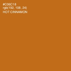 #C06C18 - Hot Cinnamon Color Image