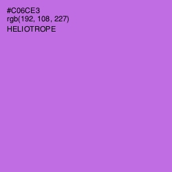 #C06CE3 - Heliotrope Color Image