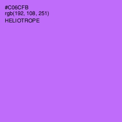 #C06CFB - Heliotrope Color Image