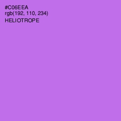 #C06EEA - Heliotrope Color Image