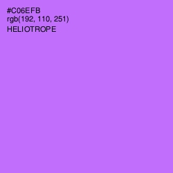 #C06EFB - Heliotrope Color Image