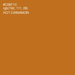 #C06F1C - Hot Cinnamon Color Image