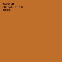 #C06F2B - Piper Color Image