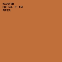 #C06F3B - Piper Color Image