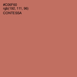 #C06F60 - Contessa Color Image