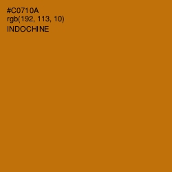 #C0710A - Indochine Color Image