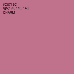 #C0718C - Charm Color Image