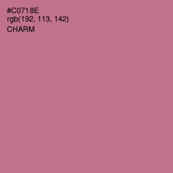 #C0718E - Charm Color Image