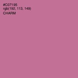 #C07195 - Charm Color Image