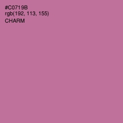 #C0719B - Charm Color Image