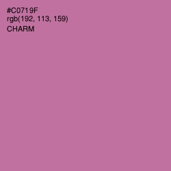 #C0719F - Charm Color Image