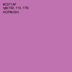 #C071AF - Hopbush Color Image