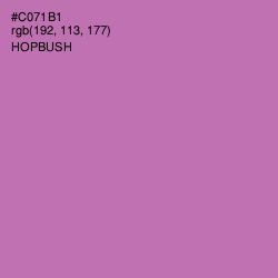 #C071B1 - Hopbush Color Image