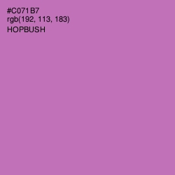 #C071B7 - Hopbush Color Image