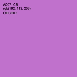 #C071CB - Orchid Color Image