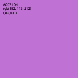 #C071D4 - Orchid Color Image