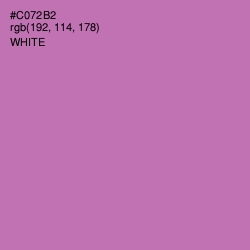 #C072B2 - Hopbush Color Image