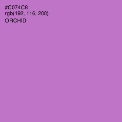 #C074C8 - Orchid Color Image