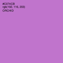 #C074CB - Orchid Color Image