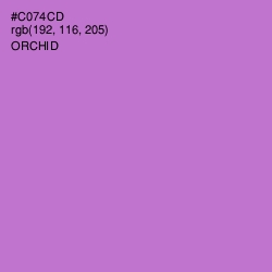 #C074CD - Orchid Color Image