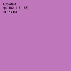 #C076BA - Hopbush Color Image