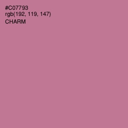 #C07793 - Charm Color Image