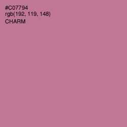 #C07794 - Charm Color Image