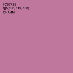 #C0779E - Charm Color Image