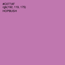 #C077AF - Hopbush Color Image