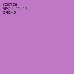 #C077C6 - Orchid Color Image