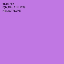 #C077E4 - Heliotrope Color Image