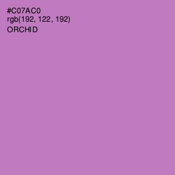 #C07AC0 - Orchid Color Image