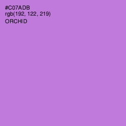 #C07ADB - Orchid Color Image