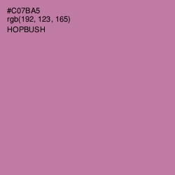 #C07BA5 - Hopbush Color Image