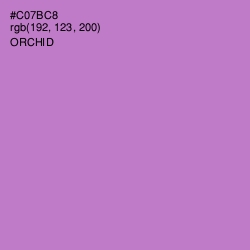 #C07BC8 - Orchid Color Image